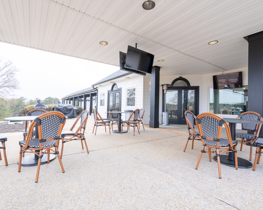 Clubhouse exterior open room